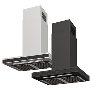 Modern range hood 3d model