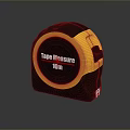 Black And Yellow Tape Measure 10m Length Practical Household Measuring Tool