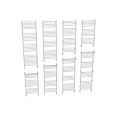 Different Styles of Metal Towel Racks for Bathroom with Various Designs