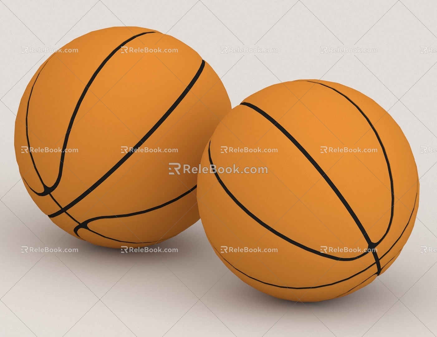 basketball ball 3d model