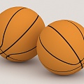 basketball ball 3d model