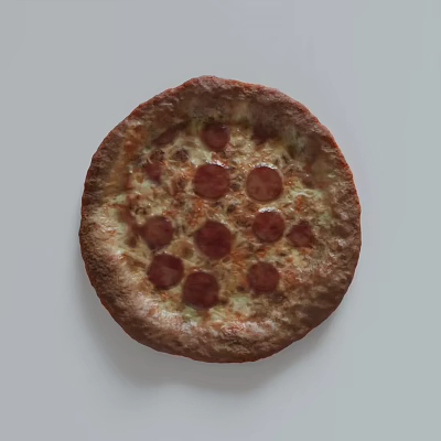 Pizza food 3d model