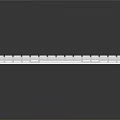 Sleek White Keyboard Design With Flat Key Layout And Smooth Surface