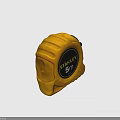 Stanley Yellow 5m Tape Measure Essential Hardware Tool For Home Improvement Projects 3d model