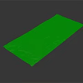 3D Topographic Map Showing Mountain Ranges River Valleys And Natural Color On Dark Background