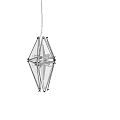 Geometric art chandelier 3d model