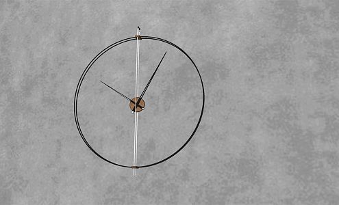 Modern Clock Bill Spanish Imported Hanging 3d model