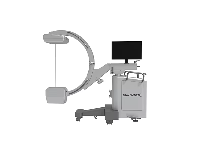 LUXE SCAN 3C Mobile C Arm X Ray Machine With Monitor And Imaging System 3d model