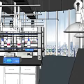 Modern Laboratory 3d model