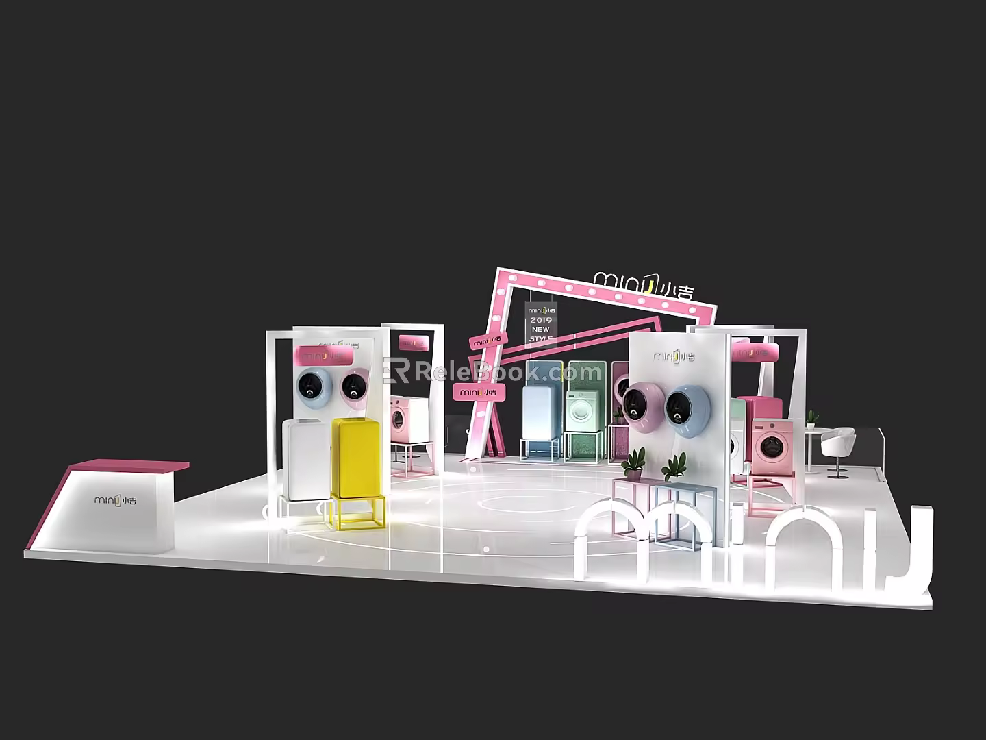 Appliance Booth 3d model