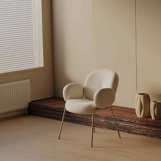 Modern Dining Chair 3d model