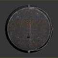 Traditional Cast Iron Cooking Pot With Lid Handle And Legs For Kitchen Use