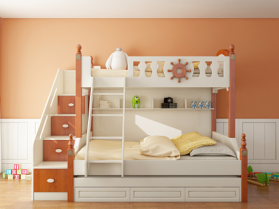 Mediterranean Bed Children's Bed model