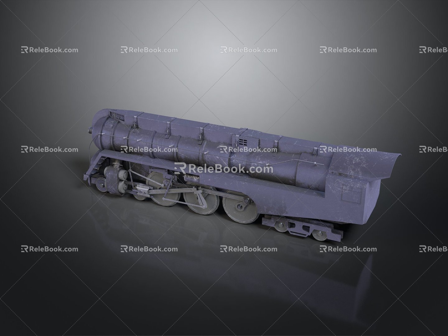 vintage train steam train train carriage locomotive head steam car carriage train vehicle 3d model