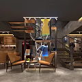 Modern Clothing Store Interior With Open Racks And Fashion Apparel