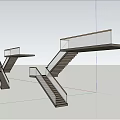 Modern Spiral Staircase Design With Concrete Structure And Flowing Curves