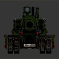 Sci-fi Tank Cartoon Tank Sci-fi Vehicle Sci-fi Vehicle World of Tanks Tank War Anime Tank 3d model