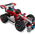 Lego Toy Cars Modern Toy Cars 3d model