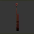 Artistic Painted Musical Instrument Cello with Red Body Strings and Scroll