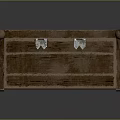 Traditional Wooden Bench With Carved Backrest Spherical Armrests And Storage Compartment
