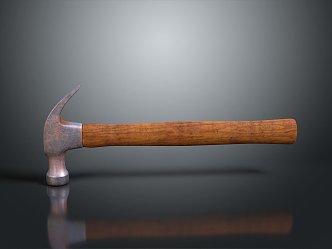 Hammer Horn Hammer Nail Rinker Hammer Rusty Hammer 3d model