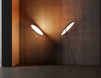 Modern floor lamp 3d model