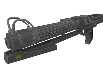 Star Wars DC-15S Explosive Rifle Weapons Military Republic Clone Soldiers 3d model