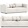 Double sofa 3d model