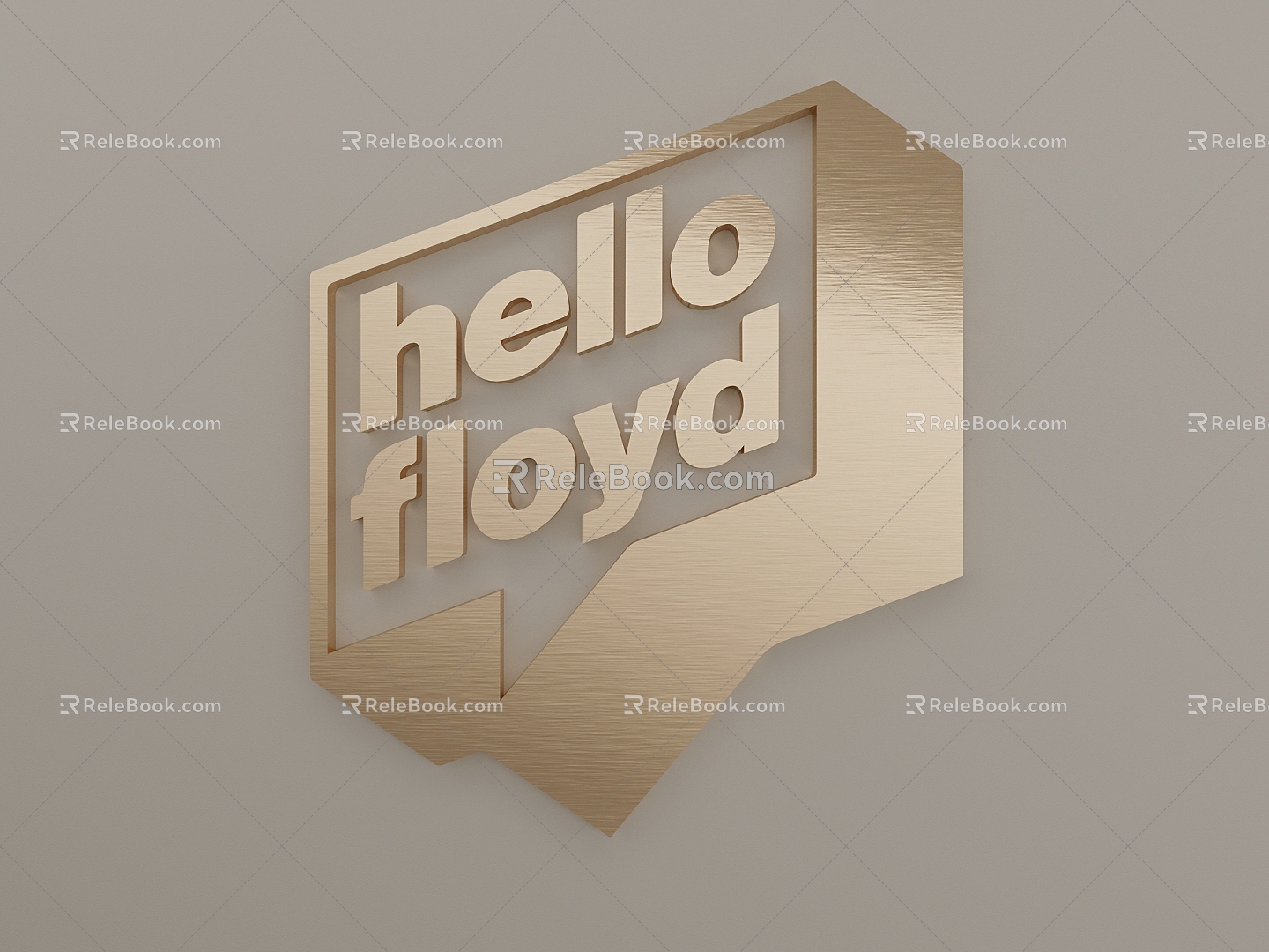 Glass Sticker Meeting Room Frosted Paper Company Culture Pattern 3d model