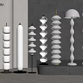 Modern floor lamp Special-shaped floor lamp 3d model