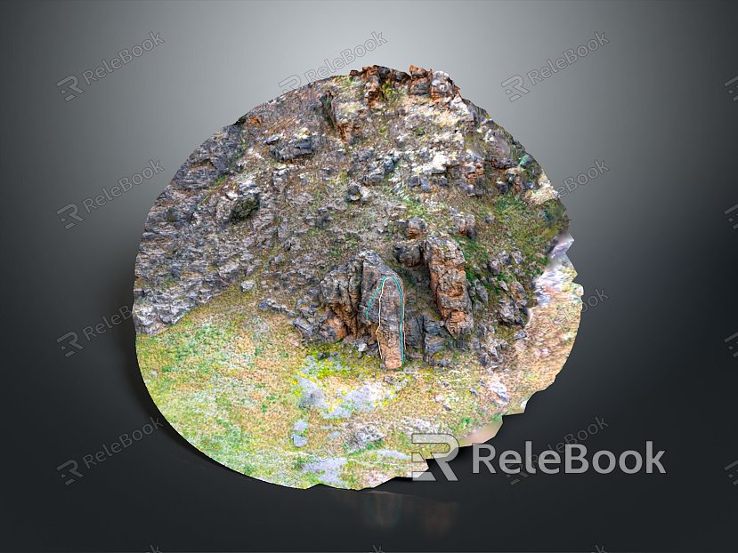 Stone Rock Stone Stone Appreciation Stone Strange Stone Ore Realistic model