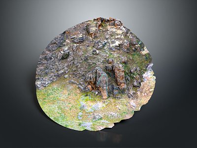 Stone Rock Stone Appreciation Stone Strange Stone Ore Realistic model