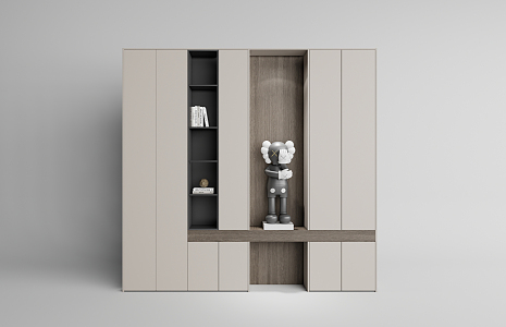 Modern Entrance Cabinet Simple Entrance Cabinet 3d model