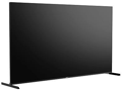Modern Large Screen TV With Sleek Stand And High Definition 3d model