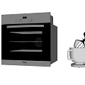 Essential Modern Kitchen Appliances Featuring Oven Rice Cooker And Mixer