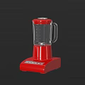 Red Electric Blender With Modern Design For Daily Kitchen Appliance Use 3d model