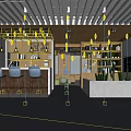 Nordic Reception Activity Area 3d model