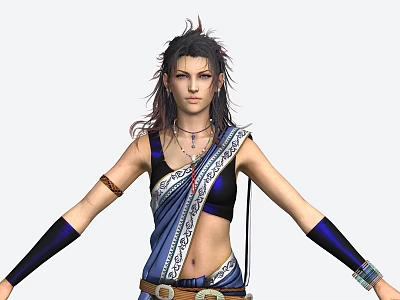 Modern Game Character Classical Sexy Beauty 3d model