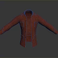 Stylish Red Shirt With Long Sleeved Design For Modern Everyday Use