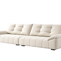 Double sofa 3d model