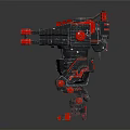 Modern Robot Warrior Mechanical Combat Police Mechanical Armor 3d model