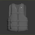 Safety Life Vest With Adjustable Straps And Buoyant Design For Water Activities