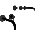 Modern Stainless Steel Faucets In Various Styles With Single Handle And Wall Mount Design