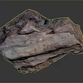 Natural Wood Stone With Rich Brown Color And Intricate Natural Texture For Decorative Use