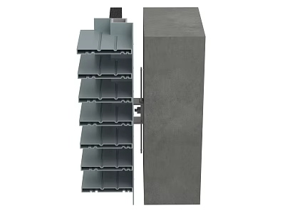 Durable Hardware Tools with Multiple Metal Plates and Connecting Structure for Furniture Assembly 3d model