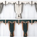 Curtains 3d model