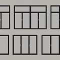 Windows Casement Windows Floor-to-ceiling Windows Balcony Windows Bay Windows 3d model