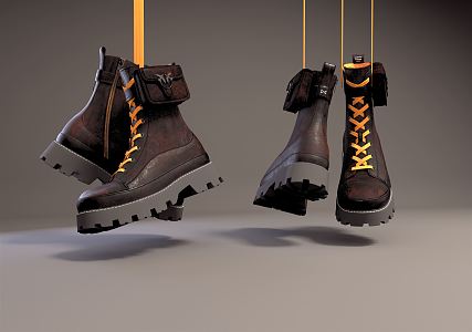 Modern Shoes 3d model