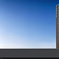 Modern High Rise Residential Buildings Featuring Neat Window Arrangements And Exterior Design