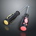 Screwdriver Flat screwdriver Phillips screwdriver screwdriver screwdriver 3d model